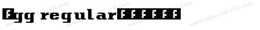 0gg regular字体转换